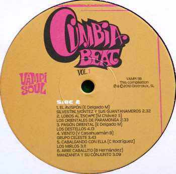 2LP Various: Cumbia Beat Vol. 1 (Experimental Guitar-Driven Tropical Sounds From Perú 1966/1976) 141046
