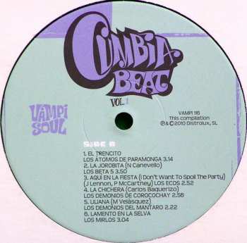 2LP Various: Cumbia Beat Vol. 1 (Experimental Guitar-Driven Tropical Sounds From Perú 1966/1976) 141046