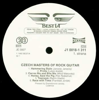 LP Various: Czech Masters Of Rock Guitar / Čeští Mistři Rockové Kytary 42882