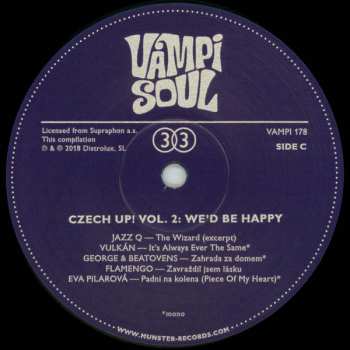 2LP Various: Czech Up! Vol. 2: We'd Be Happy 8459