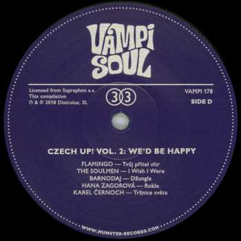 2LP Various: Czech Up! Vol. 2: We'd Be Happy 8459