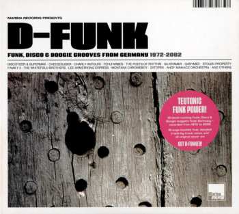 Album Various: D-Funk (Funk, Disco & Boogie Grooves From Germany 1972-2002)