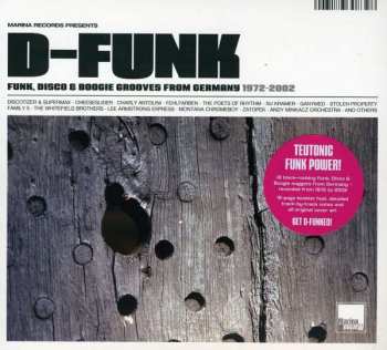 CD Various: D-Funk (Funk, Disco & Boogie Grooves From Germany 1972-2002) 391287