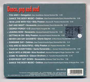 CD Various: Dance, Pop And Soul 521853
