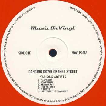 LP Various: Dancing Down Orange Street LTD | NUM | CLR 128386