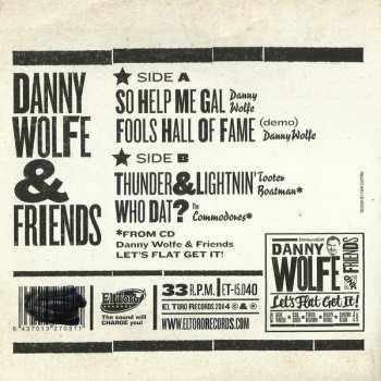 SP Various: Danny Wolfe And Friends LTD | CLR 89566