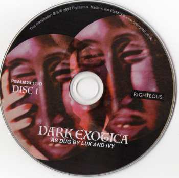 2CD Various: Dark Exotica (As Dug By Lux And Ivy) 438094