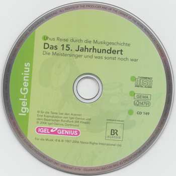 CD Various: Das 15. Jahrhundert - Die Meistersinger Und Was Sonst Noch War 244409