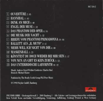 CD Various: Das Phantom Der Oper (Die Höhepunkte Der Hamburger Aufführung) 157060