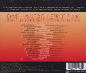 CD Various: Dave Hamilton's Detroit Funk (Rare And Unreleased Twisted Funk 1967-1975) 238260