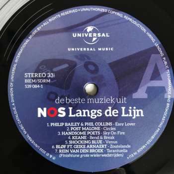 2LP Various: De Beste Muziek Uit NOS Langs De Lijn 70778