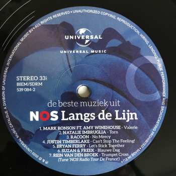 2LP Various: De Beste Muziek Uit NOS Langs De Lijn 70778