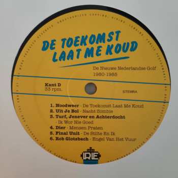 2LP Various: De Toekomst Laat Me Koud (De Nieuwe Nederlandse Golf 1980-1985) 485577