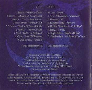 2CD Various: December Songs - A Tribute To Katatonia LTD | DIGI 310069