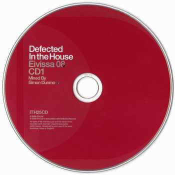 3CD Various: Defected In The House - Eivissa 08