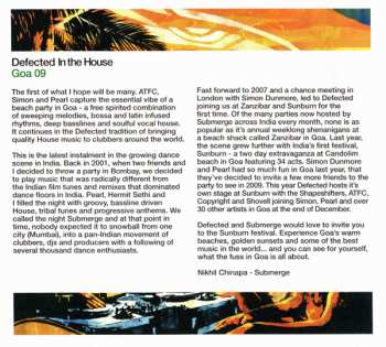 3CD Various: Defected In The House - Goa 09