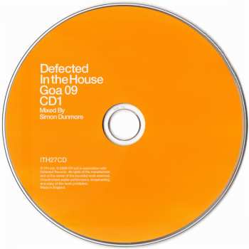 3CD Various: Defected In The House - Goa 09