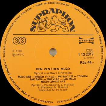 LP Various: Den Žen / Den Mužů 42716