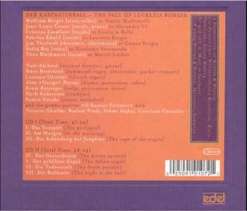 2CD Various: Der Kastanienball (The Fall Of Lucrezia Borgia) 248651