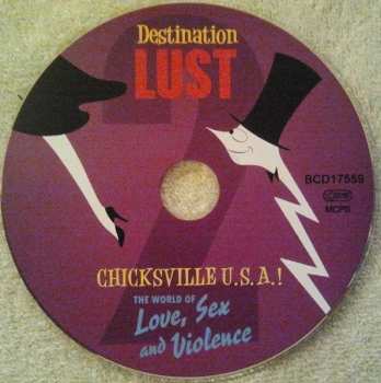CD Various: Destination Lust 2 (Chicksville U.S.A.! The World Of Love, Sex And Violence 33 Erotic Fantasies From The Vaults) 183666