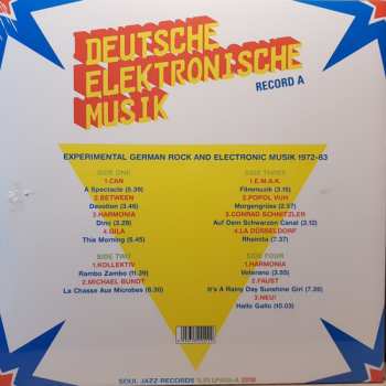 2LP Various: Deutsche Elektronische Musik (Experimental German Rock And Electronic Musik 1972-83) (Record A) 85916