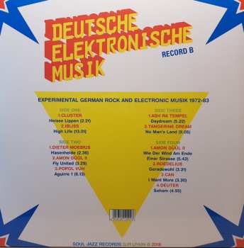 2LP Various: Deutsche Elektronische Musik (Experimental German Rock And Electronic Musik 1972-83) (Record B) 59768