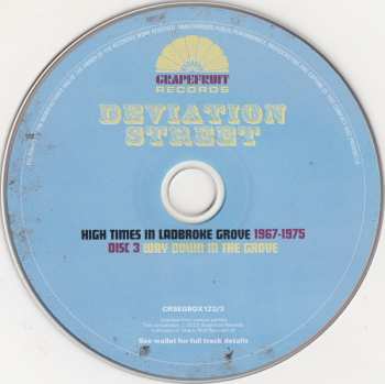 3CD/Box Set Various: Deviation Street (High Tides In Ladbroke Grove 1967-1975) 436071
