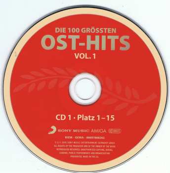 4CD Various: Die 100 Grössten Ost-Hits Vol. 1: Platz 1 - 47 187094