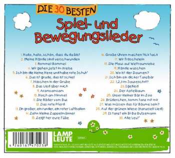 CD Various: Die 30 Besten Spiel- Und Bewegungslieder 310858