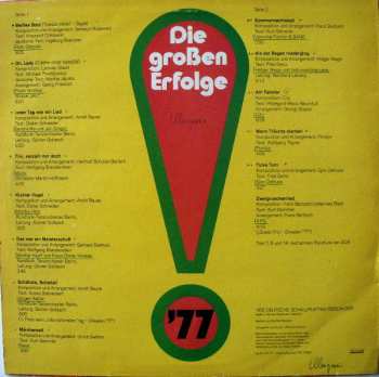 LP Various: Die Großen Amiga Erfolge 77 487048