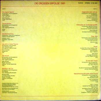 LP Various: Die Großen Erfolge '81 534110