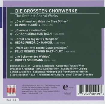 5CD Various: Die Grössten Chorwerke The Greatest Choral Works 249083