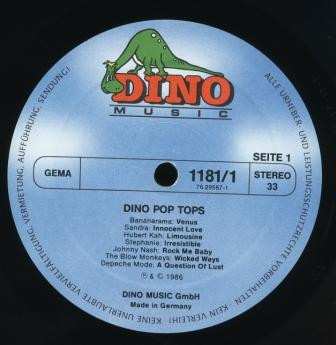 2LP Various: Dino Pop Tops - Das Beste Aus Den Internationalen Charts 509614