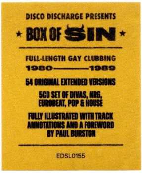 5CD Various: Disco Discharge Presents: Box of Sin 497336