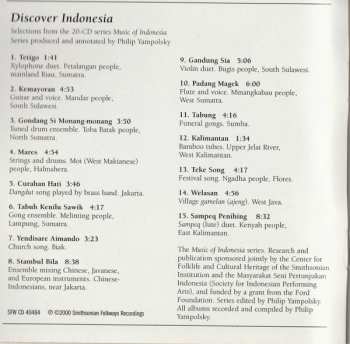 CD Various: Discover Indonesia: Music Of Indonesia 279055