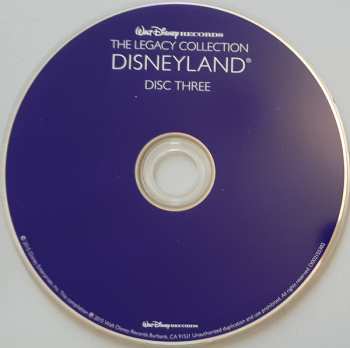 3CD Various: Disneyland (The Legacy Collection)