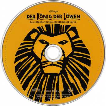 CD Various: Disneys Der König Der Löwen (Das Broadway Musical Im Hamburger Hafen) 156000