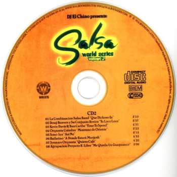 2CD Various: DJ El Chino Presents Salsa World Series Volume 2 540532