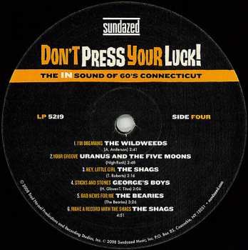 2LP Various: Don't Press Your Luck! The In Sound Of 60's Connecticut LTD 357347