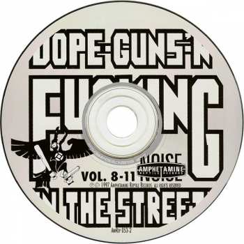 CD Various: Dope-Guns-'N-Fucking In The Streets Volumes 8-11 226927