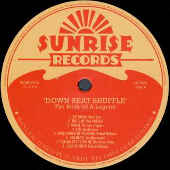 2LP Various: Down Beat Shuffle: The Birth Of A Legend 422702