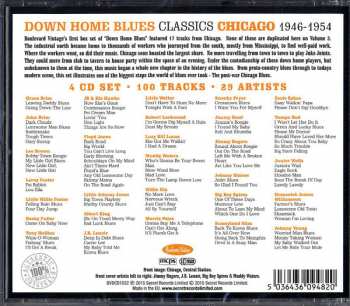 4CD Various: Down Home Blues Classics Volume 3 Chicago 1946-1954 96512