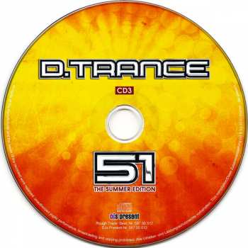 3CD Various: D.Trance 51 (The Summer Edition) 442329
