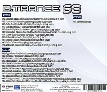 3CD Various: D.Trance 68 407637