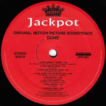 LP Various: Dune (Original Soundtrack Recording) 541621