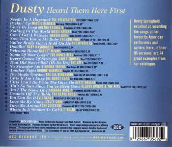 CD Various: Dusty Heard Them Here First 260392