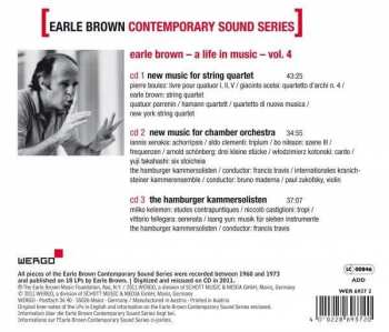 3CD/Box Set Various: Earle Brown Contemporary Sound Series Vol. 4 328709