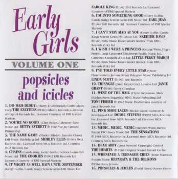 CD Various: Early Girls Volume 1 (Popsicles & Icicles) 432554