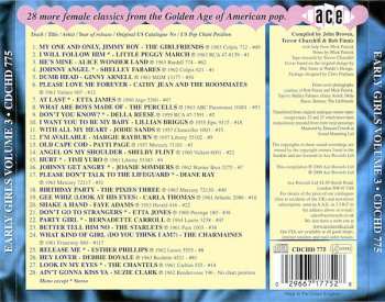 CD Various: Early Girls Volume 3 104721