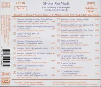 CD Various: Mythos Alte Musik - Eine Einführung In Die Klangwelt Einer Faszinierenden Epoche 333311